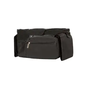 Mamzing Universal Stroller Organizer with Insulated Cup Holder Detachable Phone Bag & Shoulder Strap, Fits for Different Baby Strollers and Pet Strollers, Patpat