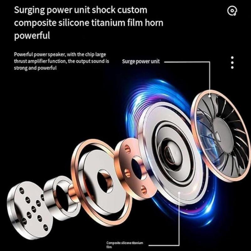 Hy-T26 X15 Pro Hanging Earphone Wireless Bluetooth 5.4, Wireless Earbuds Bluetooth Headphones, Stereo Noise Reduction High Sound Quality Ear Headphones