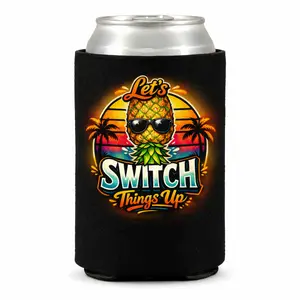 Neoprene can koozie switch