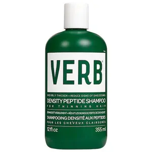 Verb  Density Peptide Shampoo for Thinning Hair black onion rosemary green whited whiter based milkshake blonde flowers white gel dry lough natural Conditioner Haircare Ginseng Cleansing Cleanser