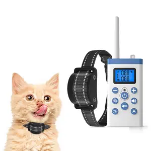 Multifunctional Cat Anti-Barking Device, Pet Training Remote Control Trainer, Rechargeable Model, Essential Pet Supplies
