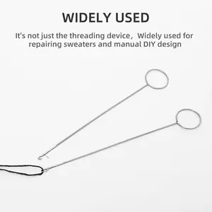 needle with tongue hook, easy to hook