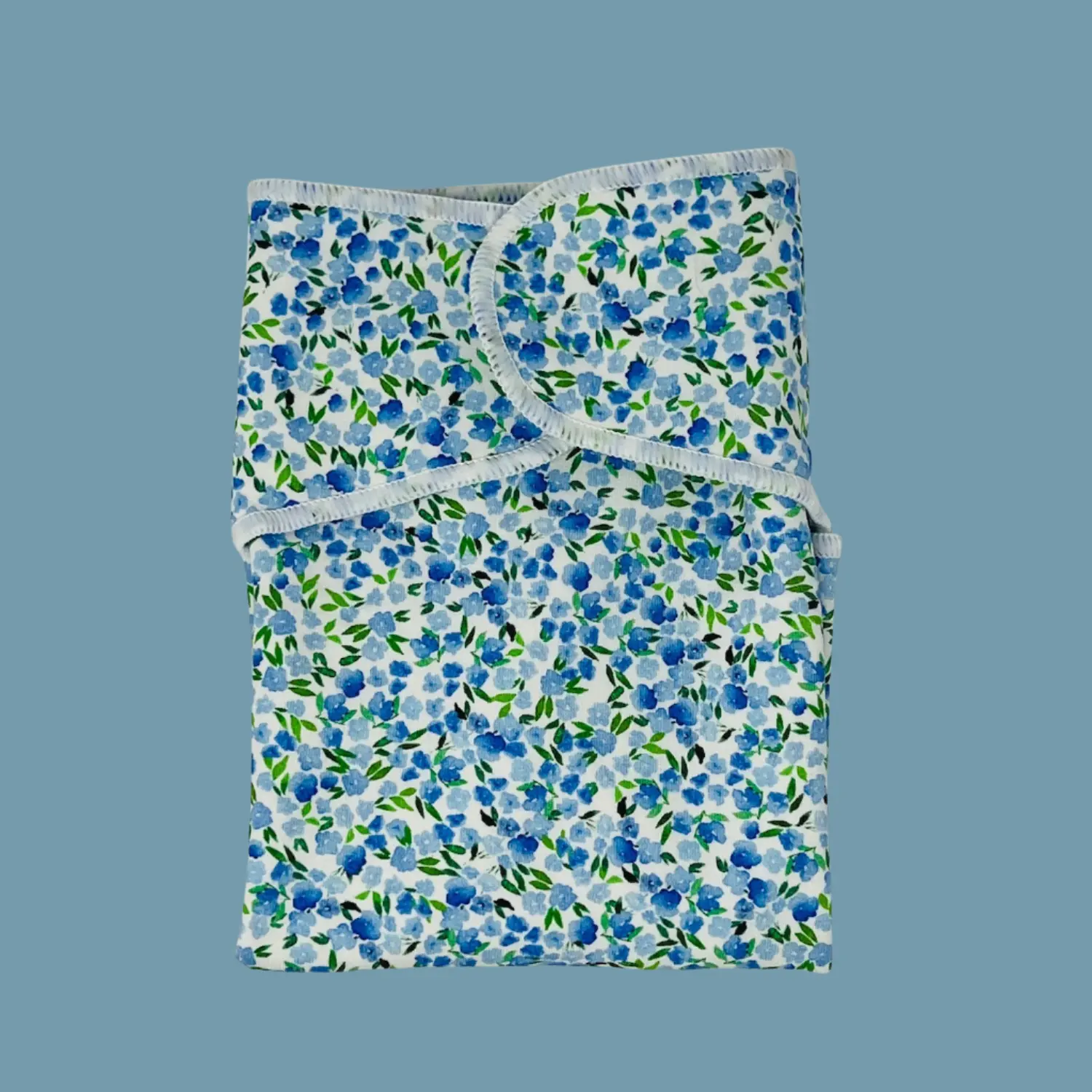 Ditsy Blue - Stretchy Preflat