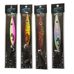 Fisherman's Life® Vertical Jigs 100g, 150g, 200g, 300g FOUR COLORS available