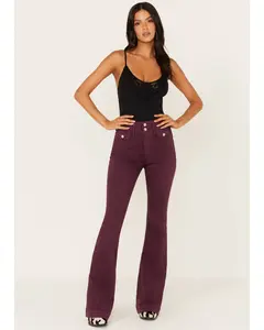 High Rise Flap Pocket Outlaw Flare Jeans