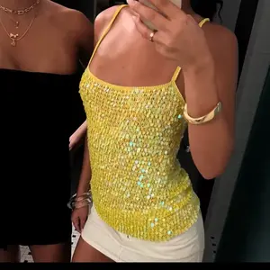 Full sequin tank top