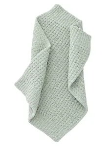 Phufy® Bliss Waffle Mini Blanket, Mist Green