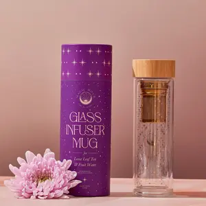 Glass Infuser Mug