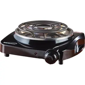 Brentwood 1200W Electric Single Burner - Blk