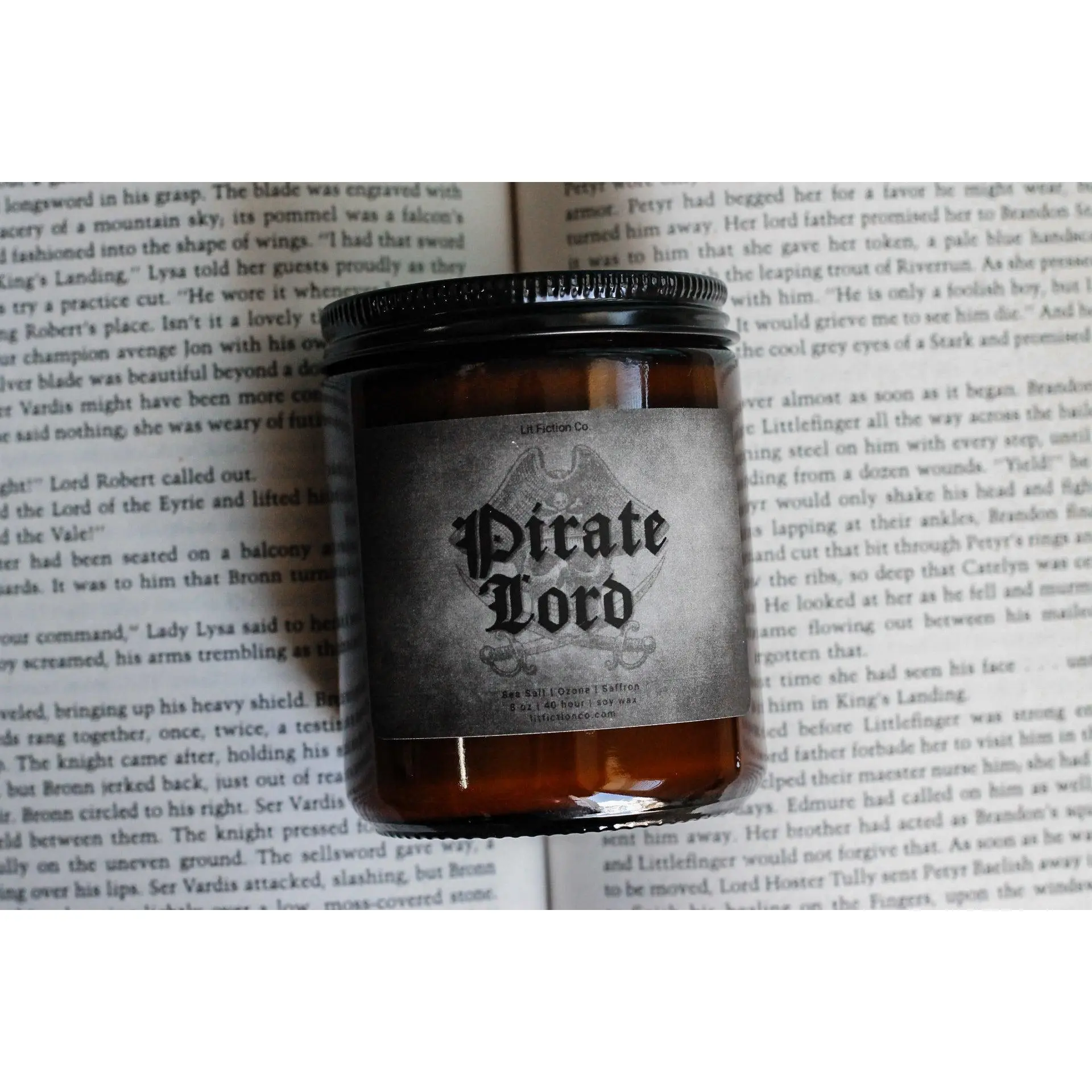 Pirate Lord | Ocean Themed Bookish Candle