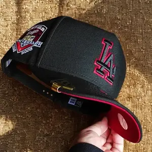 New Era MLB 59FIFTY Fitted/Snapback Sports Cap - NY Yankees/LA Dodgers Baseball Hat, Retro Streetwear, Comfortable Everyday Collectible Headwear