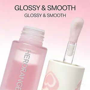 3pc Clear Hydrating Lip Oil, Transparent Glossy Moisturizing Lip Treatment for Dry Chapped Lips, Non-sticky Lightweight Fast-absorb Formula, Smooth Lip Lines, Long Lasting Dewy Glass Lip Glow, Cruelty-free Daily Lip Care Essential for All Skin Tones