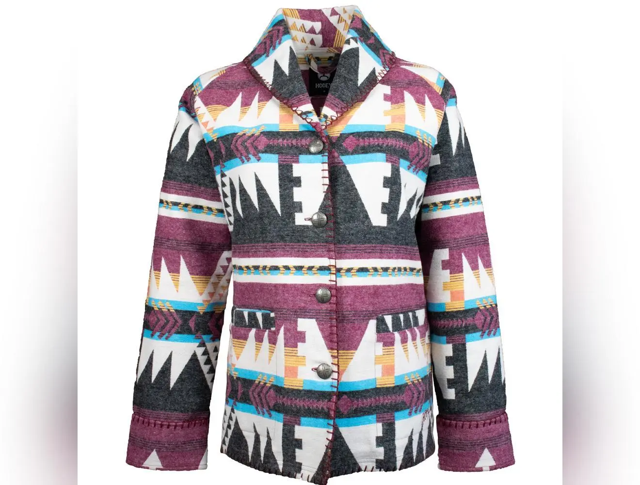 Hooey Ladies Aztec Print Jacket