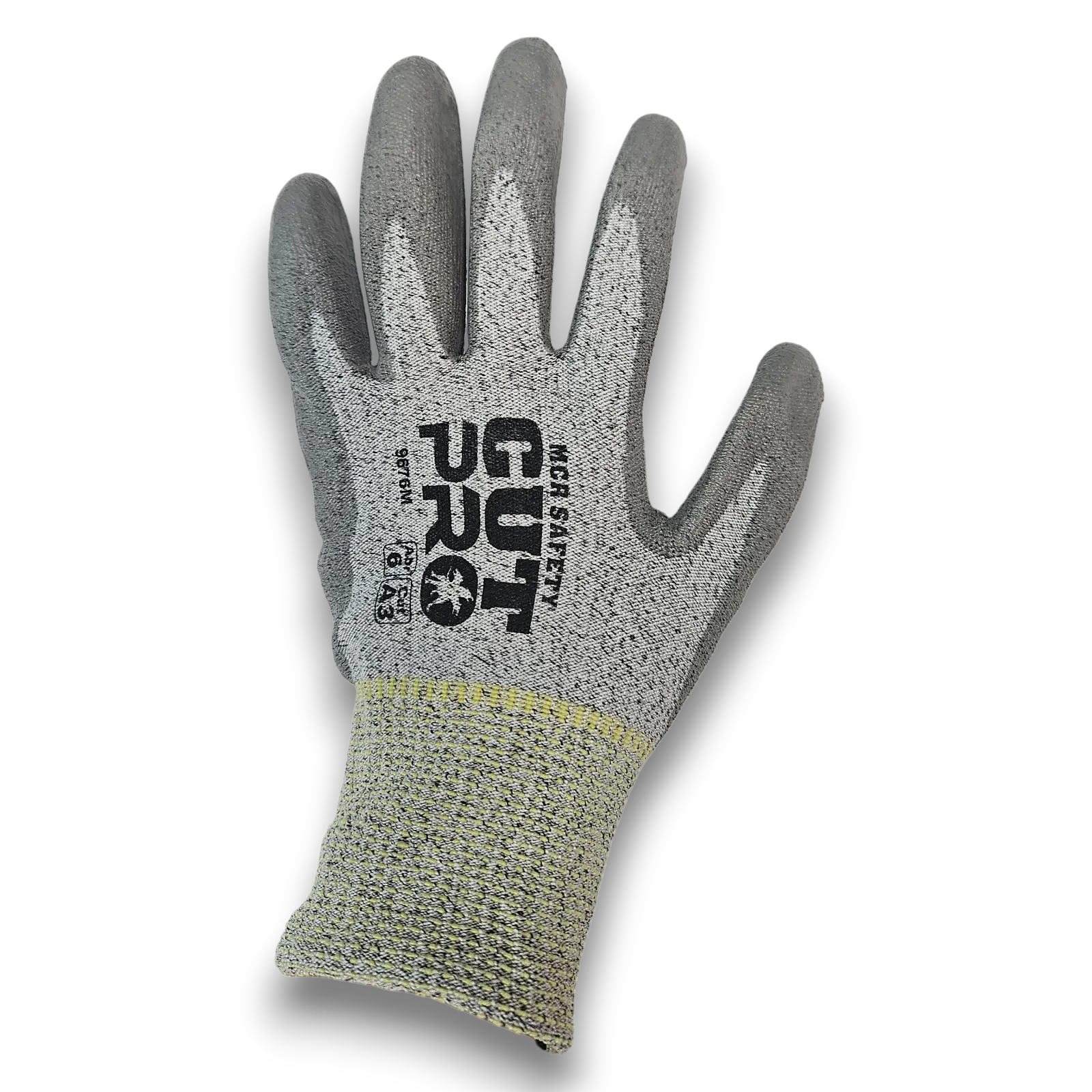 MCR Safety 9676 Cut Pro Cut Resistant Gloves, 13 Gauge Shell, ANSI Puncture 3, ANSI Abrasion 6, Cool-to-Touch, Durable, 1 Pair