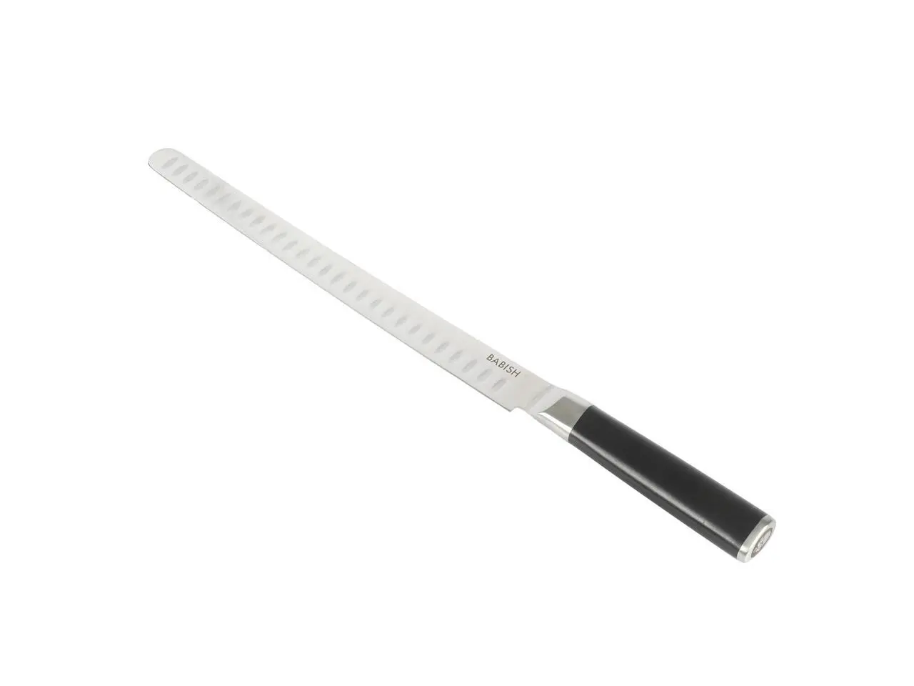 Babish 12 Inch High-Carbon Stainless Steel Full Tang Super Slicer in Black