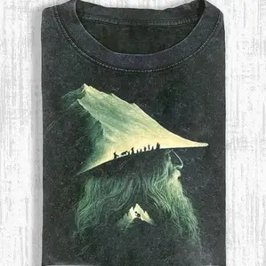 THE LORD OF THE RINGS T-SHIRT, Retro Fantasy Movies Graphic Funny tShirt Sweatshirt, Casual Graphic Shirt, Gift for Men, Gift for Women