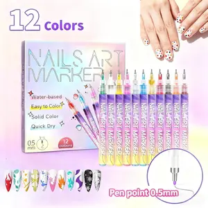 2026 New 12 Colors Craft Drawing Pens | 3D Dot Painting Pens for Party Favors & DIY Gifts | Perfect for Wedding, Back to School & Celebration