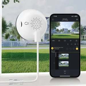 Window Camera, 2k HD Security Surveillance, Dual Band WiFi 2.4/5g, Wired Monitoring System, Full Color Night Vision, Home Safety Monitor