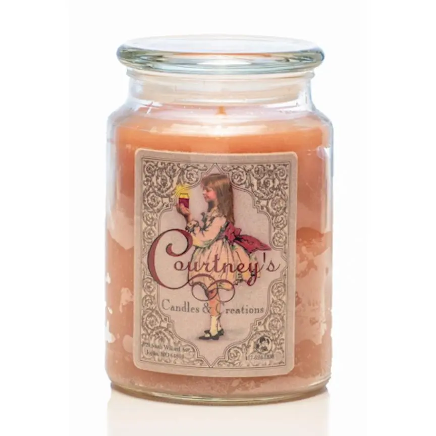 Cinnamon Clove Bud - Courtneys Candles Maximum Scented 26oz Large Jar Candle