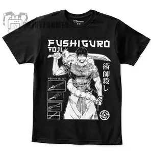 Unisex T-shirt Toji Fushiguro BW / Toji Fushiguro BW