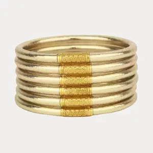 BUDHAGIRL - All Weather Bangles - Etoile (Set of 6)