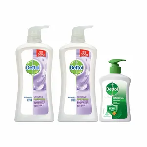 Dettol Sensitive Anti-Bacterial Body Wash 950g & Handwash - Gentle Fragrance Scent for Daily Use, Soothing & Refreshing Skin Care, Anti-Bacterial Protection, Pleasant Aroma