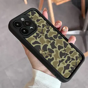 Camouflage Pattern Phone Case, Casing, Cellphone Protective Cover, Phone Accessory Compatible with iPhone 11 12 13 14 15 16 Pro Max