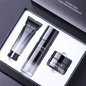 Volcanic Rock Deep Cleansing 3-Piece Kit Cleansing Moisturizing