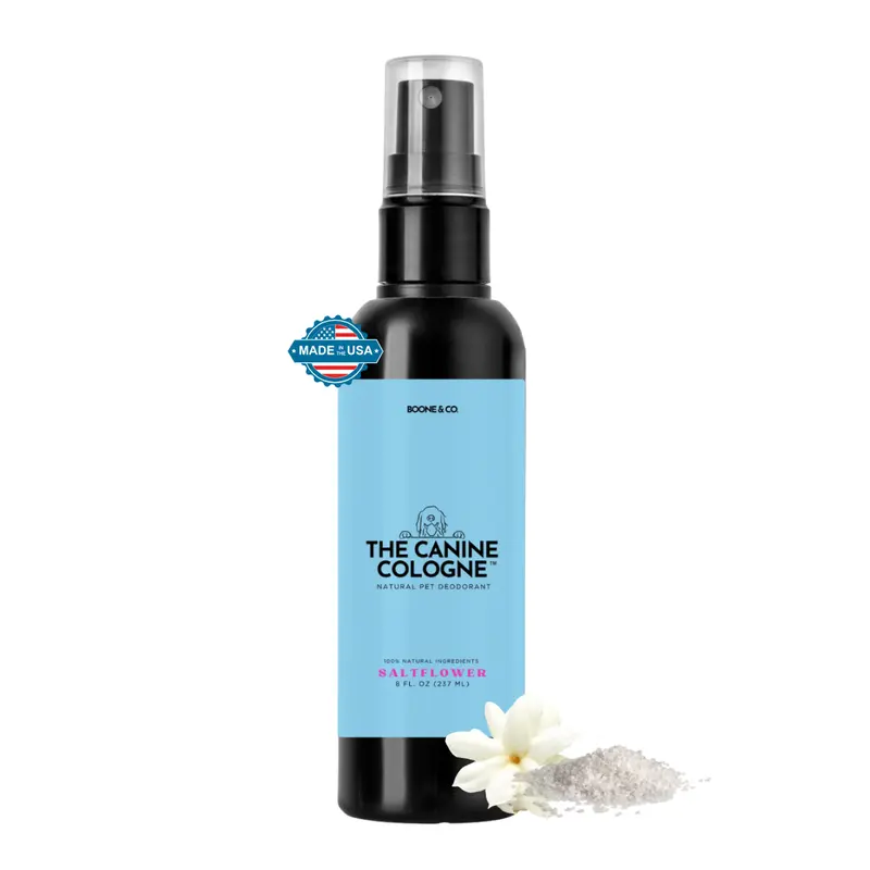 Boone & Co. Canine Cologne Spray for Dogs – 8 oz | Pet-Safe Dog Deodorizer & Grooming Spray | Clean Ingredients, Long-Lasting Scent | Made in USA | 3 Signature Scents
