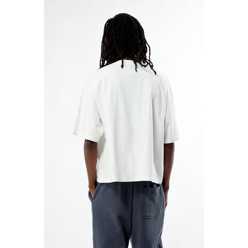 Pacsun Men's Paradise Cropped Boxy T-Shirt