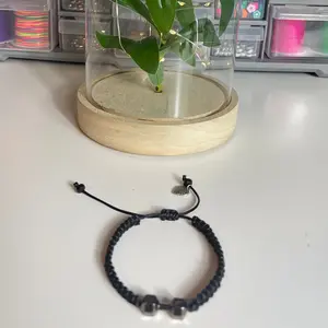 Gym Pulsera Negra: Sleek Bracelet for Fitness Enthusiasts - Daily Wear for Male & Female