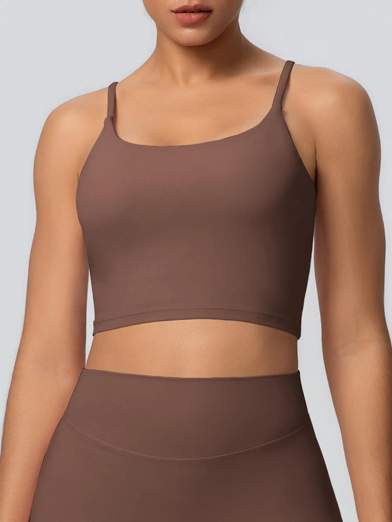 Women's Solid Sports Bra Breathable, Sporty Wide Strap Lingerie Top for Tennis Pickleball, Ladies Sportswear for Indoor Outdoor Wear, Gym Clothes, Yoga Bra, Activewear, Workout Bra