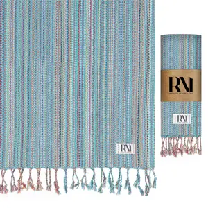 Nomad Weave Turkish Peshtemal Beach Bath Gym Yoga Towel 36” x 71”