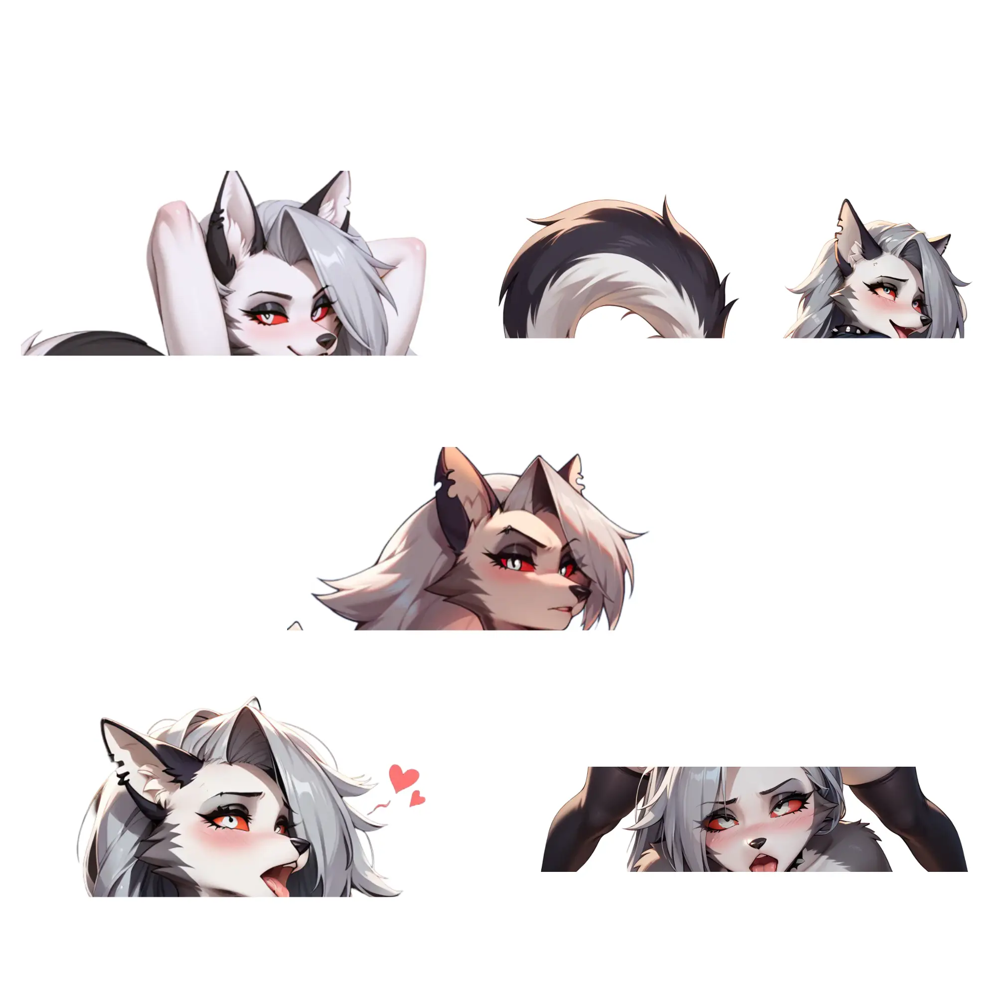 loona sticker, car sticker, funny sticker, loptap sticker, r34 sticker, full, meme sticker9