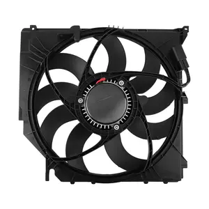 Engine Radiator Cooling Fan compatible for BMW X3 2.5i/3.0i/3.0si 2004-2010 17113442089