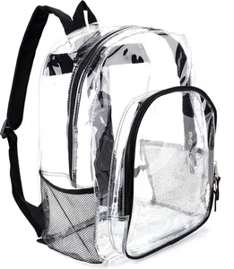 Transparent Backpacks for Boys Girls for School College Work Security