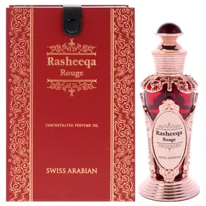 Rasheeqa Rouge by Swiss Arabian for Women - 0.67 oz Concentrated Perfume Oil Rasheeqa Rouge by Swiss Arabian for Women - 0.67 oz Concentrated Perfume Oil