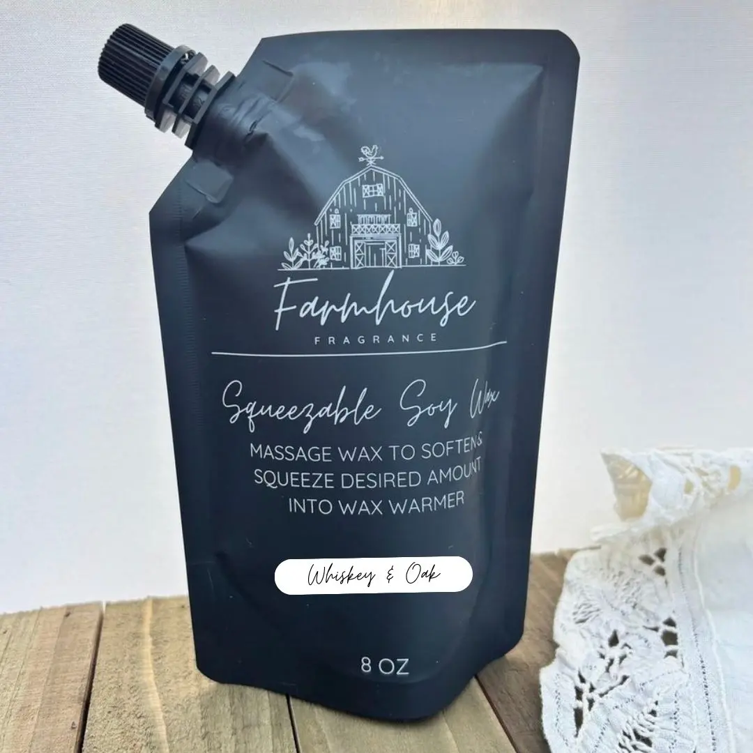 Whiskey & Oak Squeezable Soy Wax