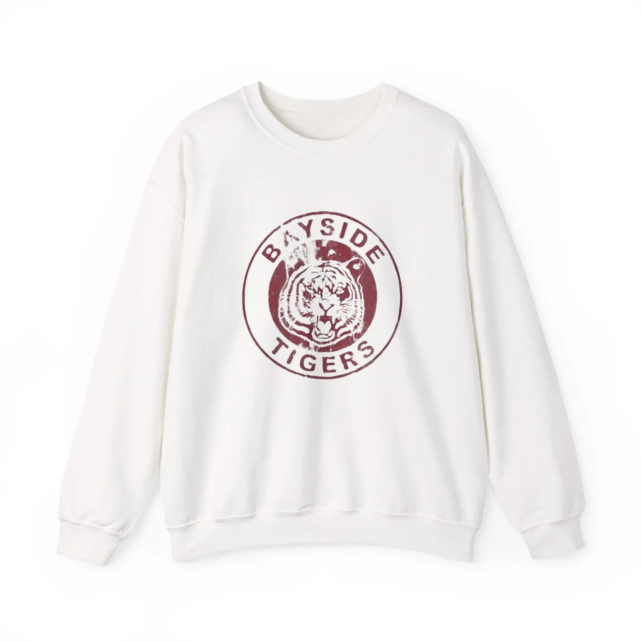 Bayside Tigers Sweatshirt, Saved by the Bell Crewneck, Vintage TV Show Apparel, 90s Retro Jumper, Unisex Pullover, Gift for Fans