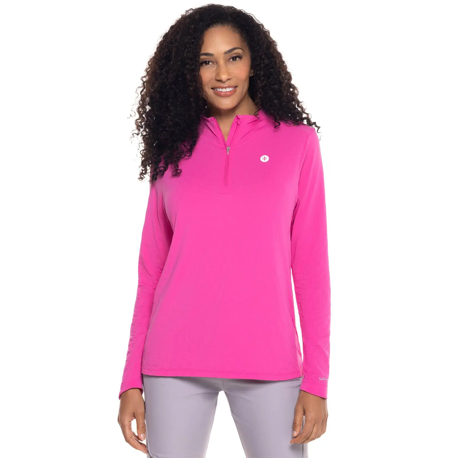Women's Match Play Golf Pullover | Magnolia Pink