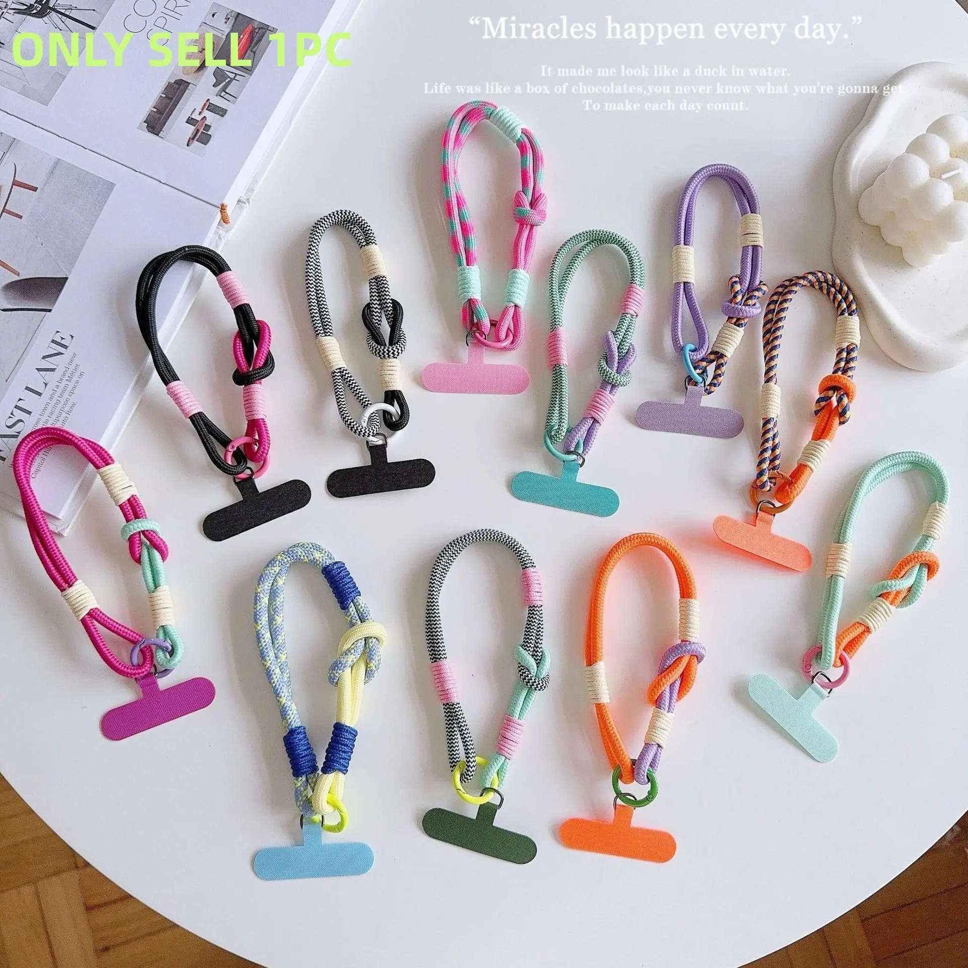 Universal Smartphone Protection Case Lanyard, Anti-Slip Shockproof Portable Strap, Short Connector for Smartphones, Durable Accessory, Phone Charm, Phone Accessories, Cell Phone Lanyard