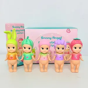 Sonny Angel Refreshing Cold Drinks, Hippers, Smiski Blind Box Mystery Box Dreaming Series Mini Anime Figure Ornaments Fan Collectible Birthday Gift