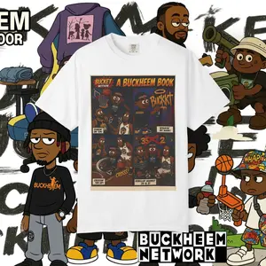 Bucket Takeover Graphic T-Shirt — Buckheem Network Comic Art