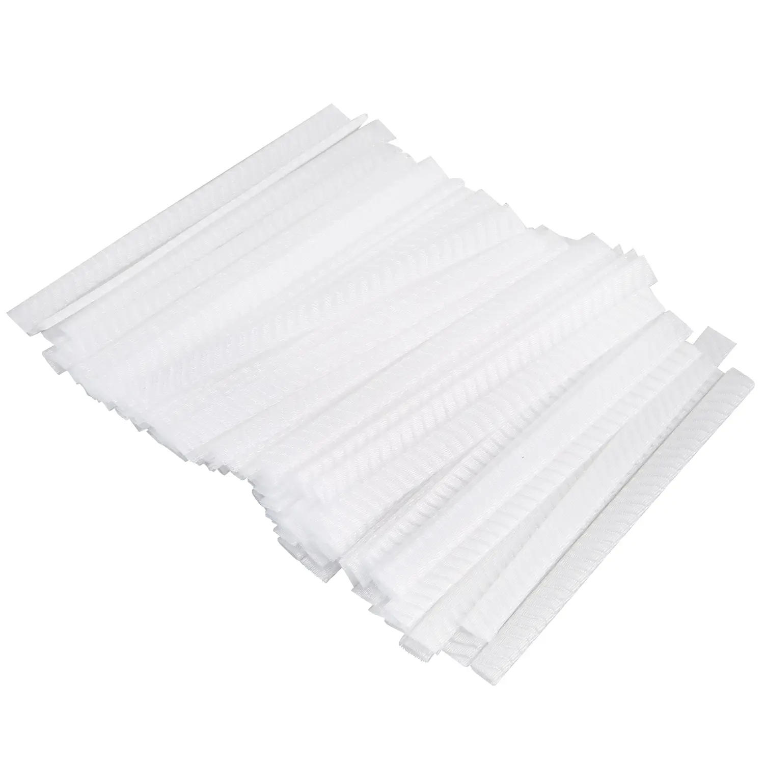 100 Pack Protective Mesh Sleeves, 12cm Bendable Plastic Breathable Cover for Brush Protection - For Travel, Makeup Brushes, Pens & Bottle Cleaners, Multifunctional, Protective Sheaths, Sheath Net