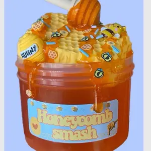 Honeycomb smash diy slime kit
