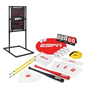 ESPN Baseball Stadium Experience for Kids Includes Balls, Bats, and Pitching Target