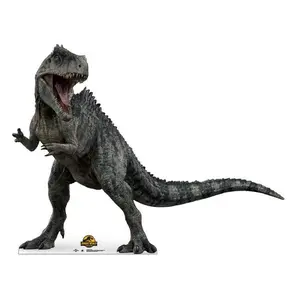 65x84 in. Jurassic World Dominion Giganotosaurus Cardboard Cutout, Home Decor Room Decor Accent for Jurassic Park Fans