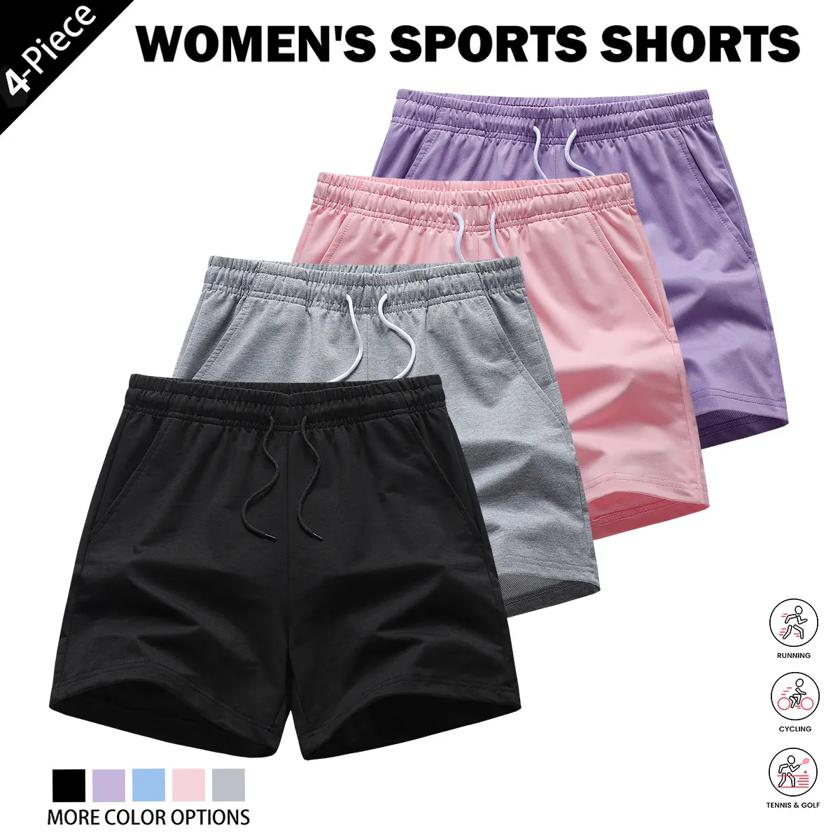 Black + Gray + Pink + Purple