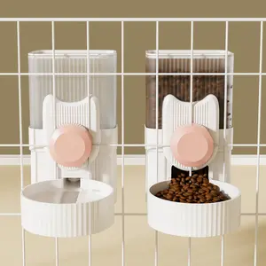 New Hanging Pet Water Dispenser Automatic Dog Water Dispenser Can be mounted on kennels or cages Hanging water bowl