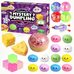 New Creative Fidget Squishy Jiaozi Bag, Fun Stress Relief Toy, Unique Gift Idea, Perfect for Kids and Adults, Novelty Sensory Play Item